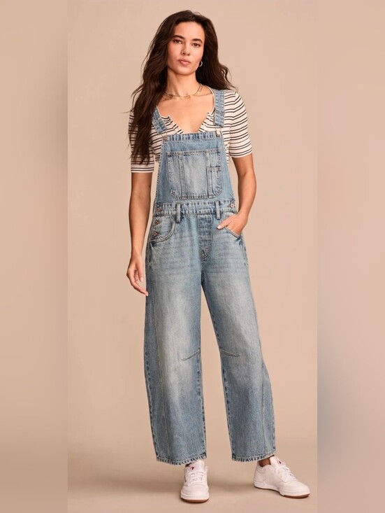 Lucky Brand Pants - Barrel Overalls